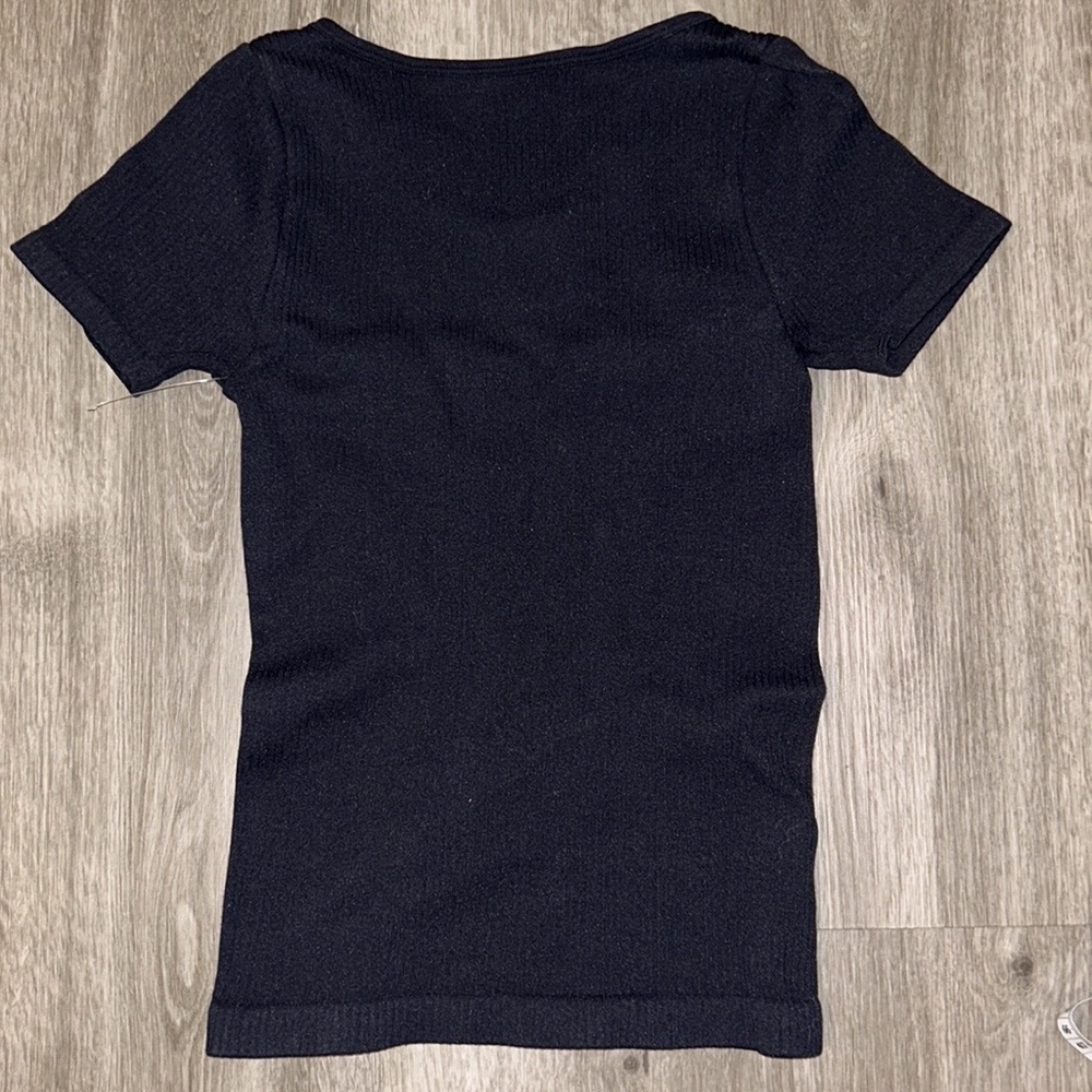 NWOT Free people XYZ Recycled Baby Tee - Picture 5 of 8